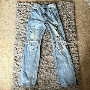 Pacsun Wide leg High-rise jeans